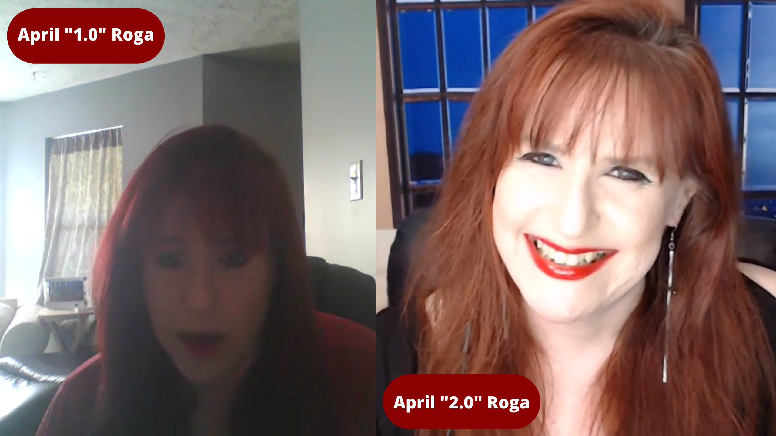 April Roga Before and After Picture
